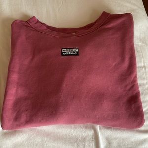 Adidas pink sweatshirt